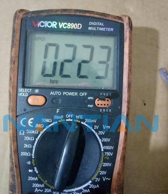 Measuring switching transistor 8050 Measuring switching transistor 8050